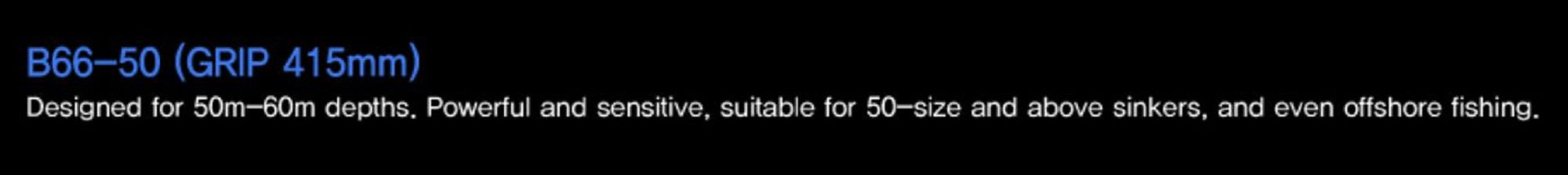 NS Black Hole Rod Baitcast Flat Master Boron B66-50 (8411)